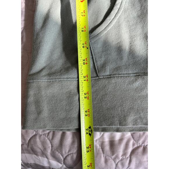 Peace Love World Green Zip Up Hoodie Sweatshirt Small - Picture 4 of 9